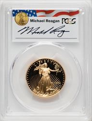 1994-W $25 Half-Ounce Gold Eagle Michael Reagan PCGS PR70