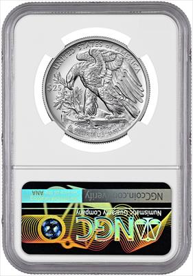 2023-W Palladium Burnished Eagle High Relief FDI NGC MS70 Ron Harrigal Signed