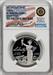 2019-W $100 One-Ounce Platinum Eagle Liberty Miles Standish NGC PF70