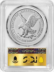 2023 Silver Eagle Special Label 1-2023 First Strike PCGS MS70