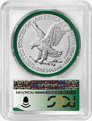 2024 American Silver Eagle FDI Gasket Label PCGS MS70