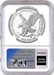 2024 Proof Silver Eagle Trump Label NGC PF70 Ultra Cameo