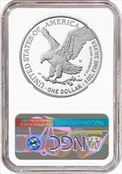 2024-W Silver Eagle First Day of Issue NGC PF70 Ultra Cameo