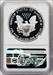 1997-P S$1 Silver Eagle Mike Castle NGC PF70