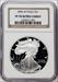 2006-W S$1 Silver Eagle Brown Label NGC PF70
