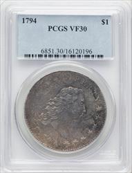 1794 S$1 Early Dollar PCGS VF30