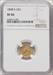 1858-S G$1 Gold Dollar NGC XF45