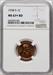 1938-S 1C RD Lincoln Cent NGC MS67+