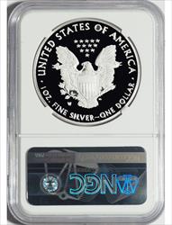 2011-W American Silver Eagle NGC PF70 Ultra Cameo Mercanti Signed 25th Anniversary