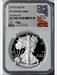 2018-W American Silver Eagle NGC PF70 Ultra Cameo Mercanti Signed