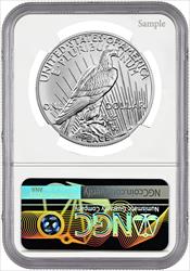 2023-S Peace Silver Dollar Reverse Proof Early Releases NGC MS70