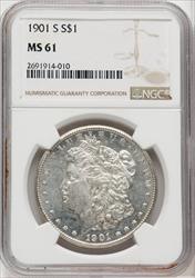 1901-S $1 Morgan Dollar NGC MS61