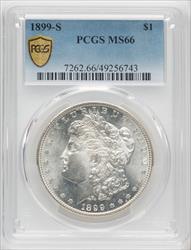 1899-S $1 Morgan Dollar PCGS MS66