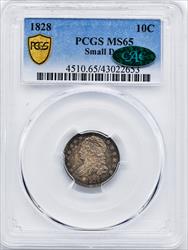 1828 CAPPED BUST 10C