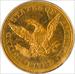 1857-C LIBERTY $5