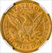 1868-S LIBERTY $5