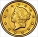 1849-O GOLD G$1