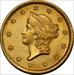 1852-O GOLD G$1