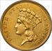 1854-O INDIAN PRINCESS $3