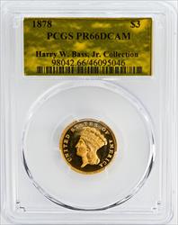 1878 INDIAN PRINCESS $3