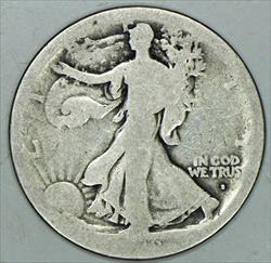1916-S Walking Liberty Half Dollar; Choice Original AG; Perfect For The Grade!  