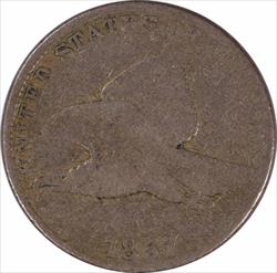 1857 Flying Eagle Cent VG Uncertified