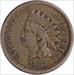 1859 Indian Cent VF Uncertified