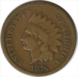 1876 Indian Cent G Uncertified
