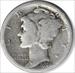 1926-S Mercury Silver Dime AG Uncertified