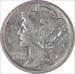 1935-D Mercury Silver Dime EF Uncertified