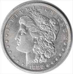 1882-O/S VAM 4 Morgan Silver Dollar EF Uncertified