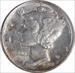 1918 Mercury Silver Dime AU Uncertified