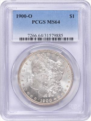 1900-O Morgan Silver Dollar MS64 PCGS