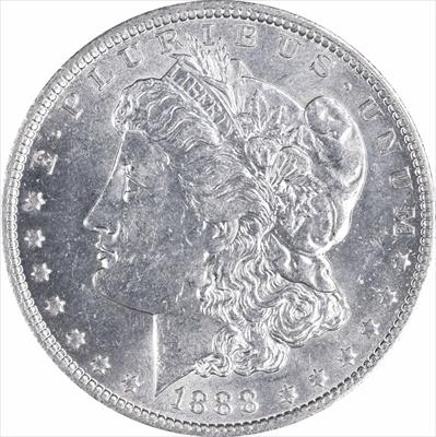 1888-O Morgan Silver Dollar AU Uncertified