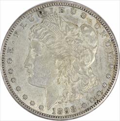 1898-S Morgan Silver Dollar AU Uncertified #1156