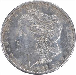 1887-S Morgan Silver Dollar AU Uncertified