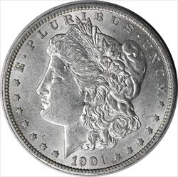1901-O Morgan Silver Dollar AU Uncertified