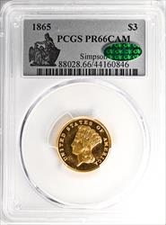1865 INDIAN PRINCESS $3