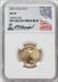 2001 $10 American Gold Eagle NGC MS70 Ron Harrigal Signed