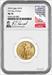 2024 1/4 oz American Gold Eagle First Day of Issue NGC MS70 Ron Harrigal