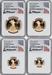 2022 W 4-Coin Gold Eagle Set FDI NGC PF70 Harrigal