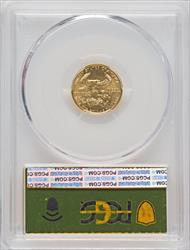 1992 $5 Tenth-Ounce Gold Eagle PCGS MS70