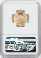 2002 $10 Quarter-Ounce Gold Eagle NGC MS70 Ed Moy