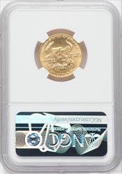 1987 $10 Quarter-Ounce Gold Eagle NGC MS70 Ed Moy Signed