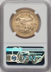 2019-W 1 oz Gold Eagle First Day of Issue NGC MS70 Bressett