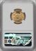 2002 $10 Quarter-Ounce Gold Eagle Mike Castle Signature NGC MS70