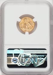 1925-D $2.50 Green Label Indian Quarter Eagle NGC MS65