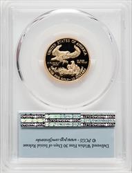 2016-W $10 Quarter-Ounce Gold Eagle FDI FS Flag PCGS PR70