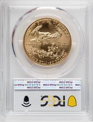 2006-W $50 One-Ounce Gold Eagle Blue Gradient PCGS MS70