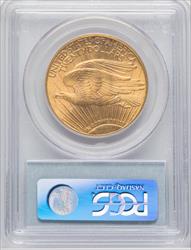 1915-S $20 CAC Saint-Gaudens Double Eagle PCGS MS65